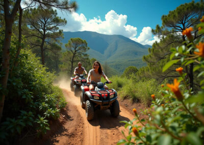 Andar en cuatrimoto